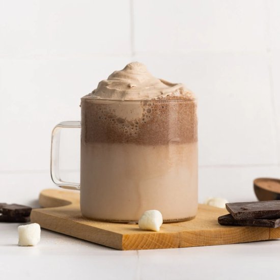 3-Ingredient Whipped Hot Chocolate - Recipe photo by marleysmenu