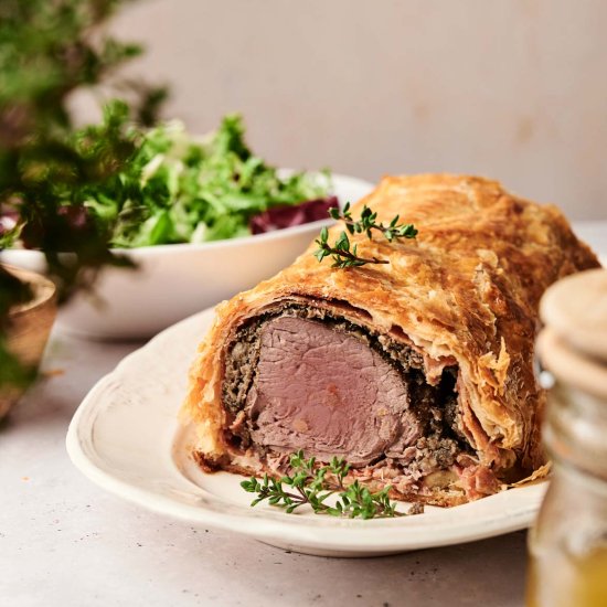Beef Wellington - Recipe photo by SplashofTaste