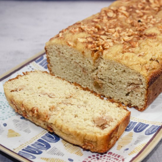 Low Carb Apple Fritter Bread - Recipe photo by lowcarbandtasty