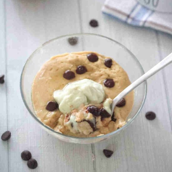 Protein Mug Pancake - Recipe photo by Fitasamamabear