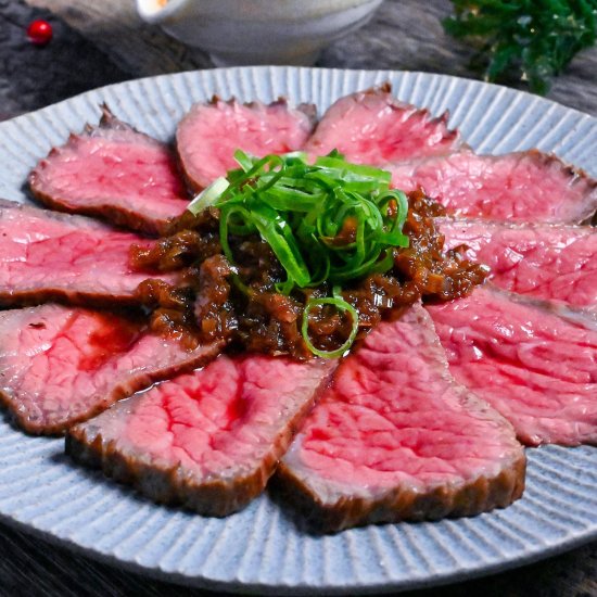 Japanese Roast Beef - Recipe photo by Sudachi Recipes