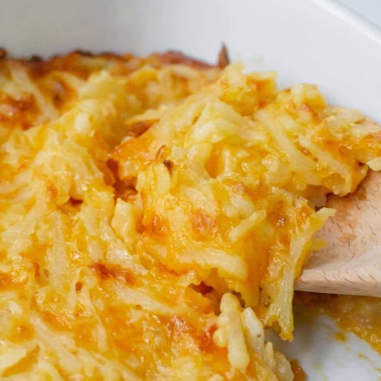 Cheesy Hashbrown Casserole - Recipe photo by ToSimplyInspire