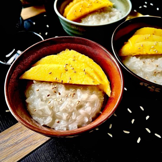Mango Sticky Rice - Recipe photo by Woman And The Whisk