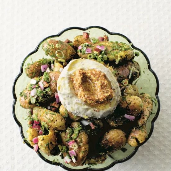 Warm Potato Salad - Recipe photo by coolfooddude