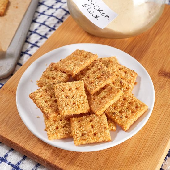 Chicken in a Biskit Crackers - Recipe photo by LikeHotKeto