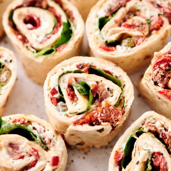 Easy Pinwheel Sandwiches Recipe - Recipe photo by SplashofTaste
