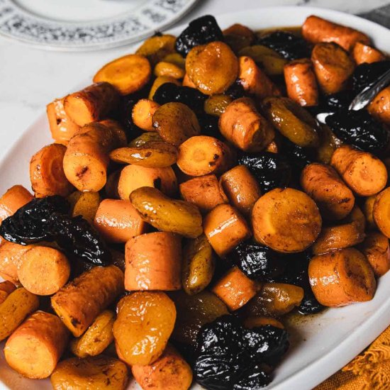 Russian Jewish Carrot Tzimmes - Recipe photo by ImmigrantsTable