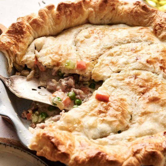 Beef Pot Pie - Recipe photo by SplashofTaste