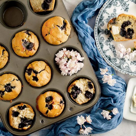 Gluten-free Blueberry Muffin Recipe - Recipe photo by Happyasayam