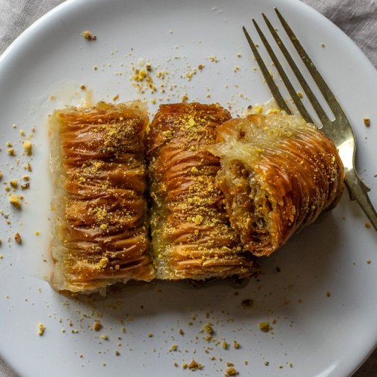 Sari Burma Baklava Rolls - Recipe photo by Cooking Gorgeous