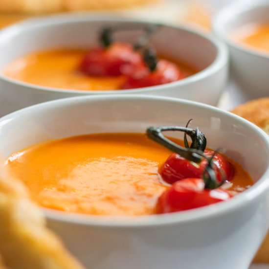 Roasted Tomato Soup - Recipe photo by RealestReal