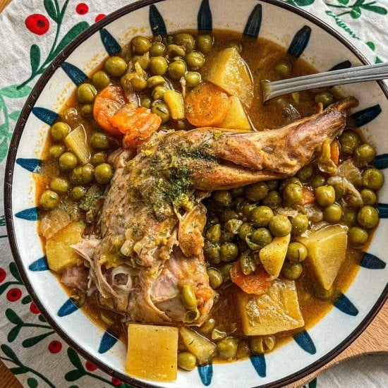 French Rabbit Stew - Recipe photo by theeuropeandish