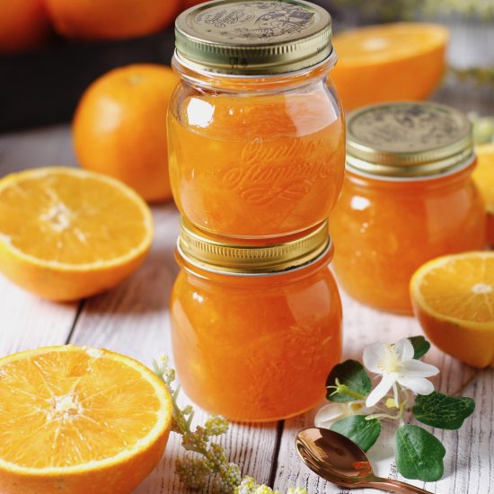 Homemade Orange Marmalade - Recipe photo by Rachida