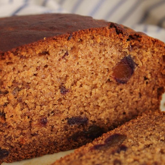 Vegan Date Cake - Recipe photo by zest and flour