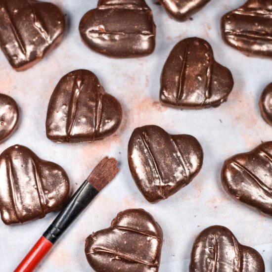 Strawberry Peppermint Patties - Recipe photo by bastecutfold