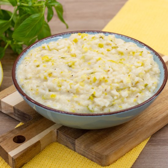 Leek risotto - Recipe photo by mecooks.com