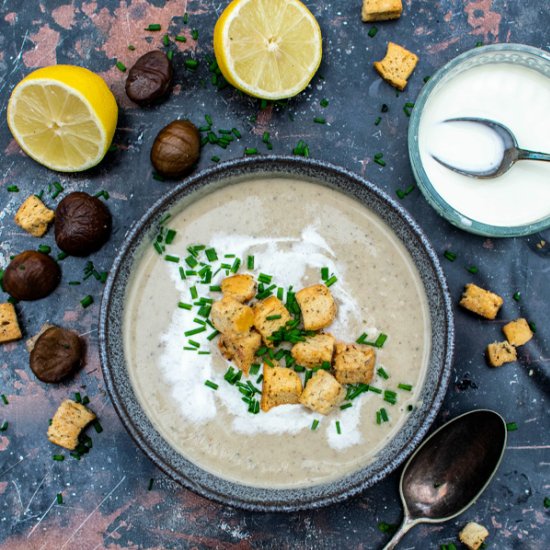 Chestnut Soup - Recipe photo by theflexitarian