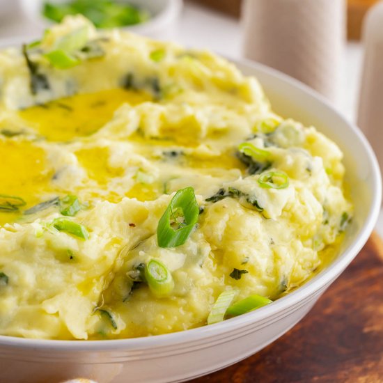 Traditional Irish Colcannon - Recipe photo by Tessies Table
