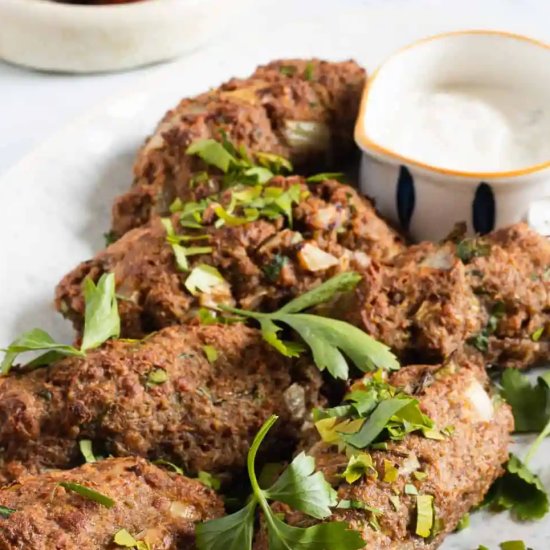 Vegetarian Kofta Kebabs - Recipe photo by ImmigrantsTable