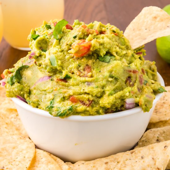 Homemade Guacamole - Recipe photo by Tessies Table