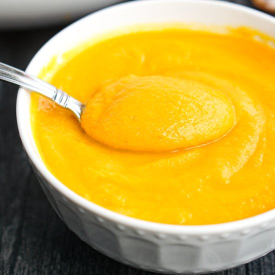 Spicy Carrot and Parsnip Soup - Recipe photo by MyLifeCookbook