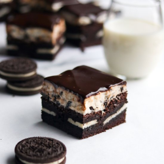 Ultimate Oreo Brownies - Recipe photo by A baJillian Recipes