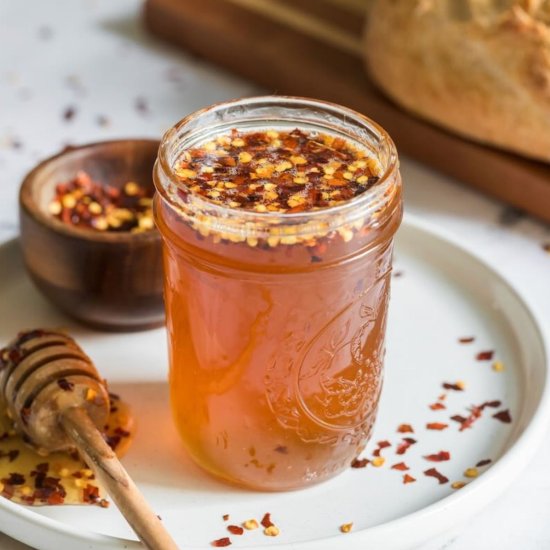 Hot Honey Recipe - Recipe photo by Grits and Pinecones