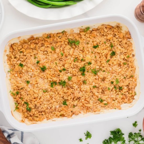 Million Dollar Chicken Casserole - Recipe photo by Grits and Pinecones