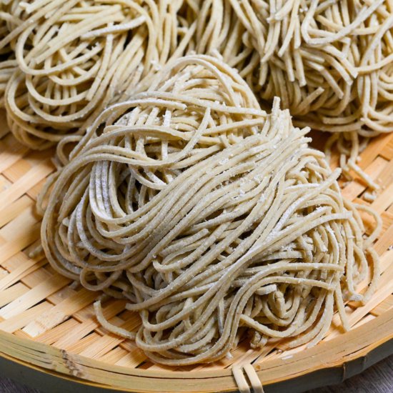 Homemade Soba Noodles - Recipe photo by Sudachi Recipes