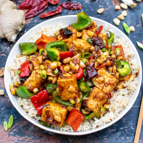 Kung Pao Tofu - Recipe photo by theflexitarian
