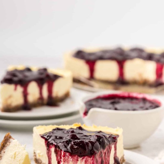 Healthy Cheesecake - Recipe photo by livingchirpy