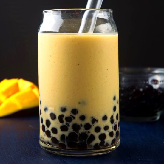 Mango Boba Smoothie - Recipe photo by sosmoothie
