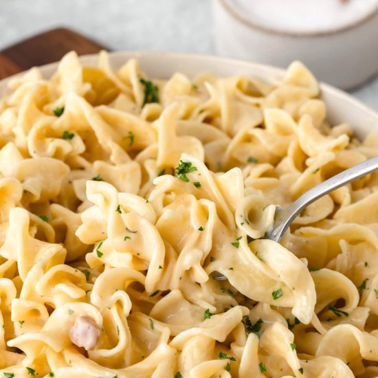 Cafeteria Noodles - Recipe photo by LittleChefWithin