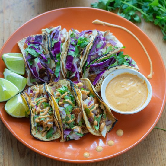 Air Fryer Fish Tacos - Recipe photo by NextLevelBaker
