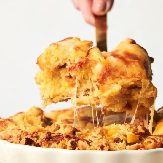 Cornbread Casserole - Recipe photo by SplashofTaste