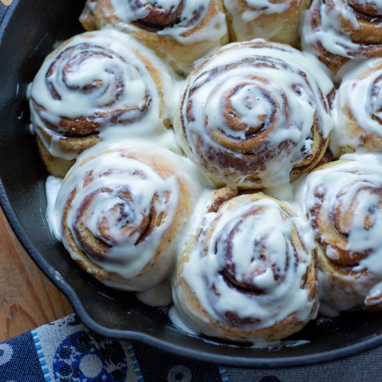 Overnight Cinnamon Rolls - Recipe photo by NextLevelBaker