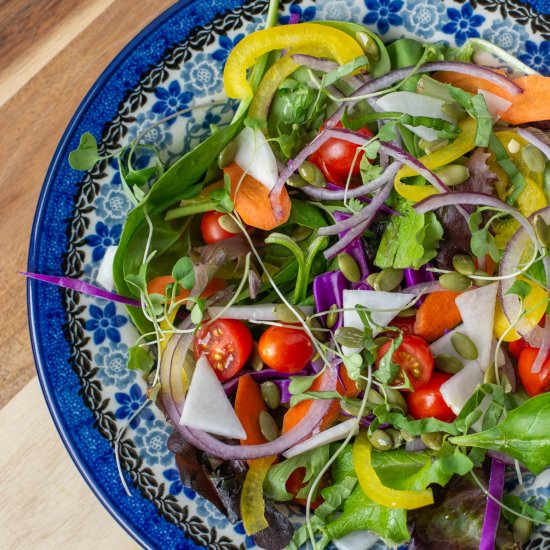 How to Build a Salad - Recipe photo by NextLevelBaker