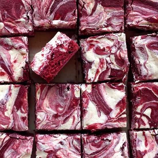 Red Velvet Brownies - Recipe photo by uglyducklingbakery