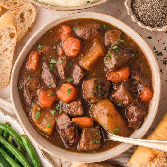 Slow Cooker Beef Stew - Recipe photo by Tessies Table