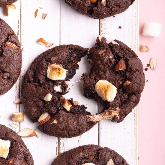 Easy Chewy Rocky Road Cookies - Recipe photo by marleysmenu