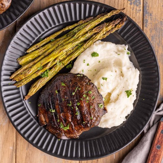 Grilled Portobello Mushroom Steak - Recipe photo by marleysmenu