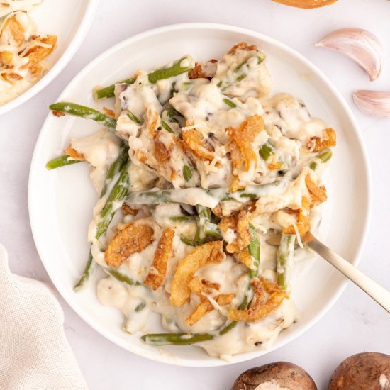 Green Bean Casserole - Recipe photo by Grits and Pinecones