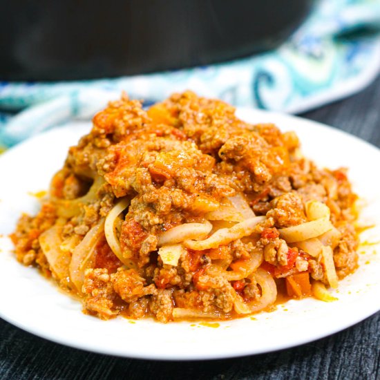 Low Carb Bolognese Sauce - Recipe photo by MyLifeCookbook