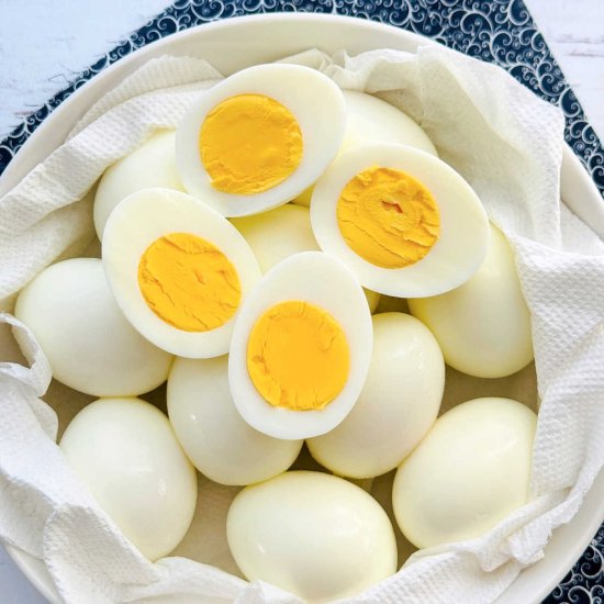 Easy Peel Hard Boiled Eggs - Recipe photo by Foodtastic Mom