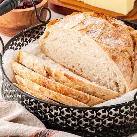 Homemade Rustic Bread - Recipe photo by Tessies Table