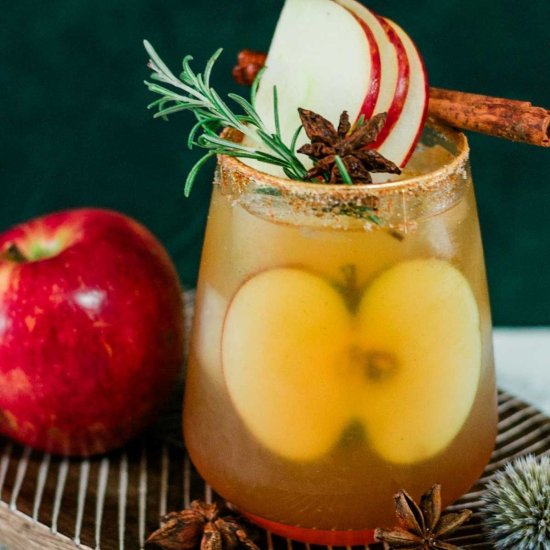 Apple Cider Margarita - Recipe photo by A Latin Flair