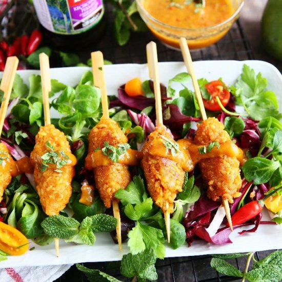 Spelt Bulgur Kebabs with Carob Mango - Recipe photo by angiesrecipes