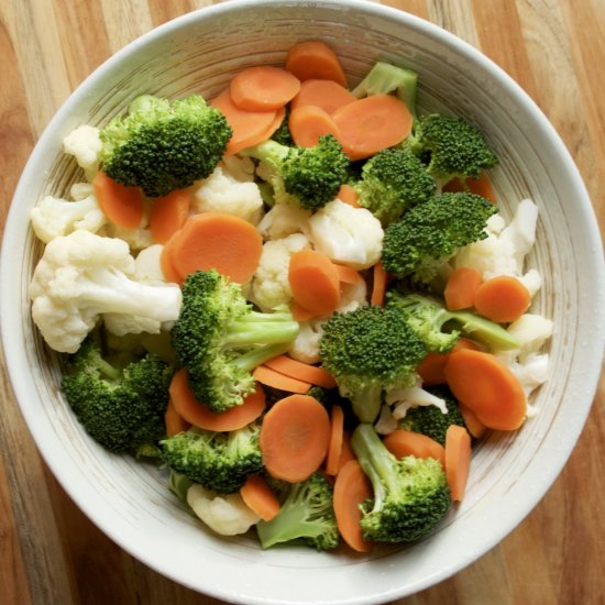 Vegetable Medley Meal Prep - Recipe photo by Flipped-Out Food