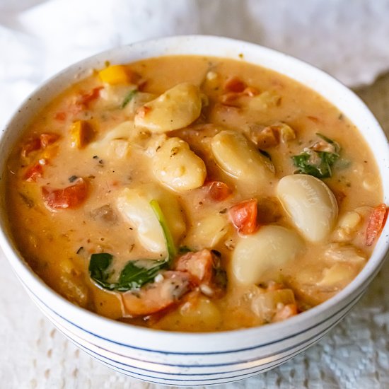 Butter Bean Stew (Vegan) - Recipe photo by Zardyplants