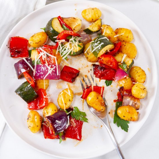 Air Fryer Ratatouille Gnocchi - Recipe photo by LifeCurrents